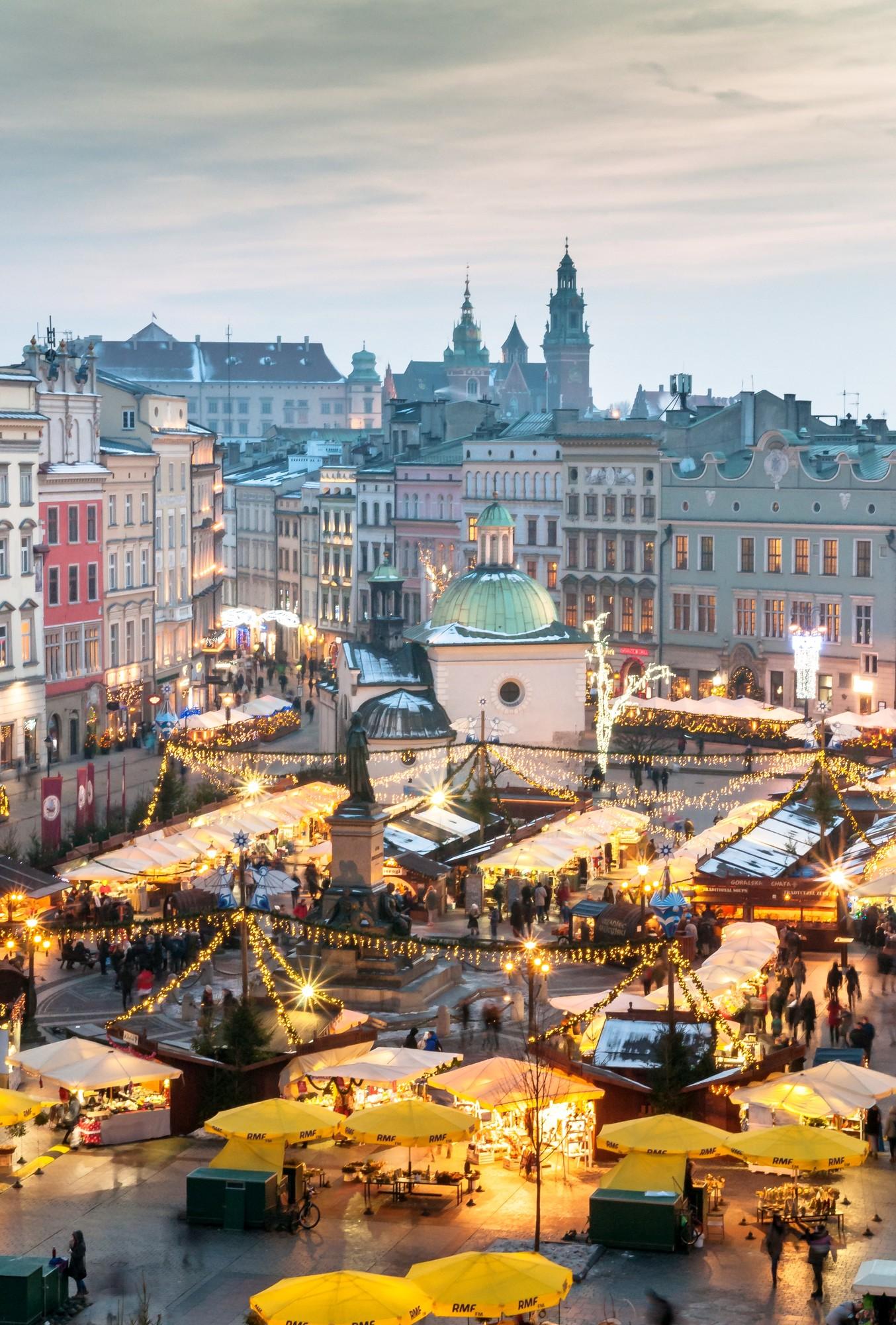 Kraków Christmas Fair on the Market Square