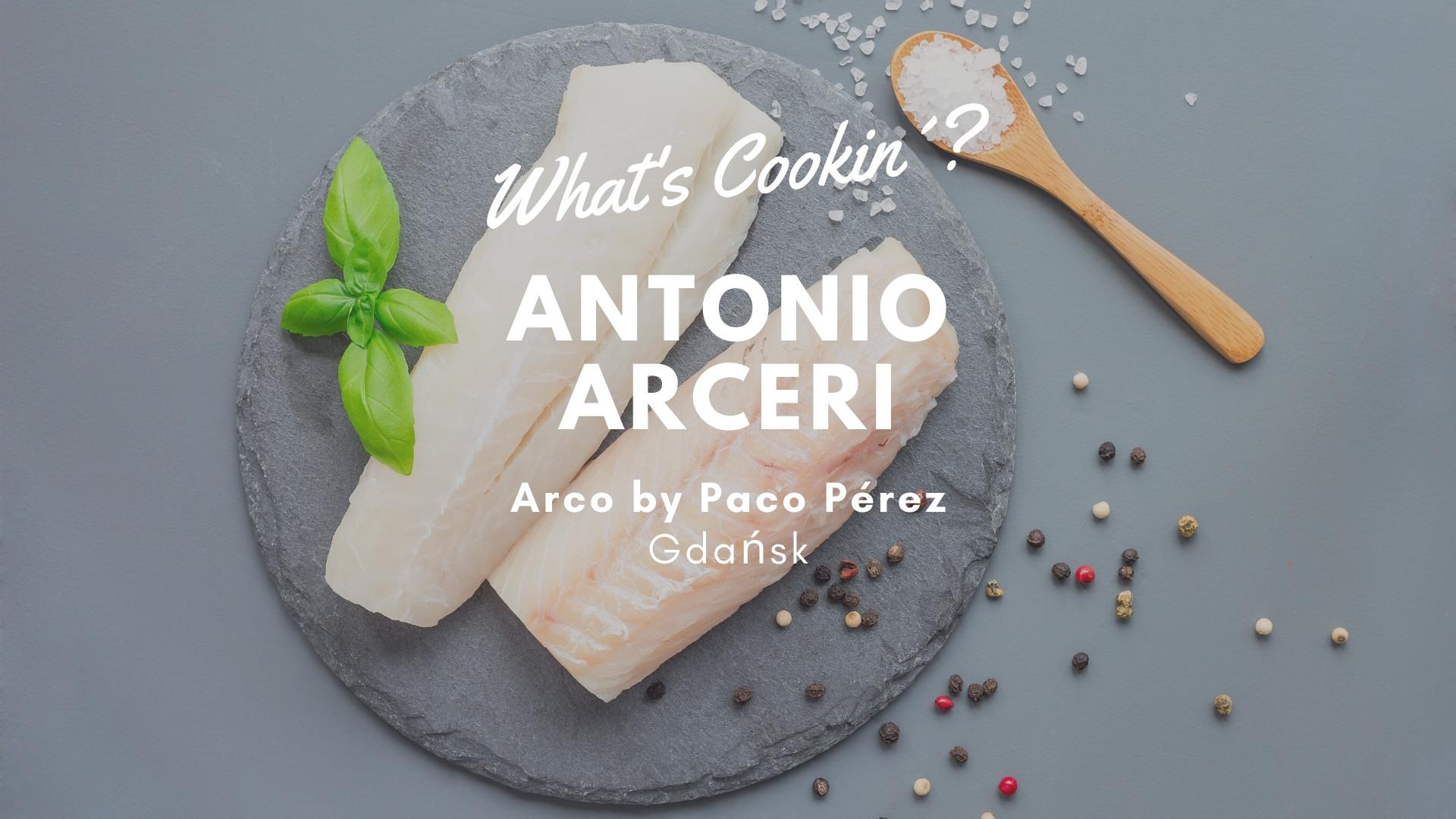 What's Cookin'? @ Arco by Paco Pérez | Cod Fritters in Honey from Antonio Arceri