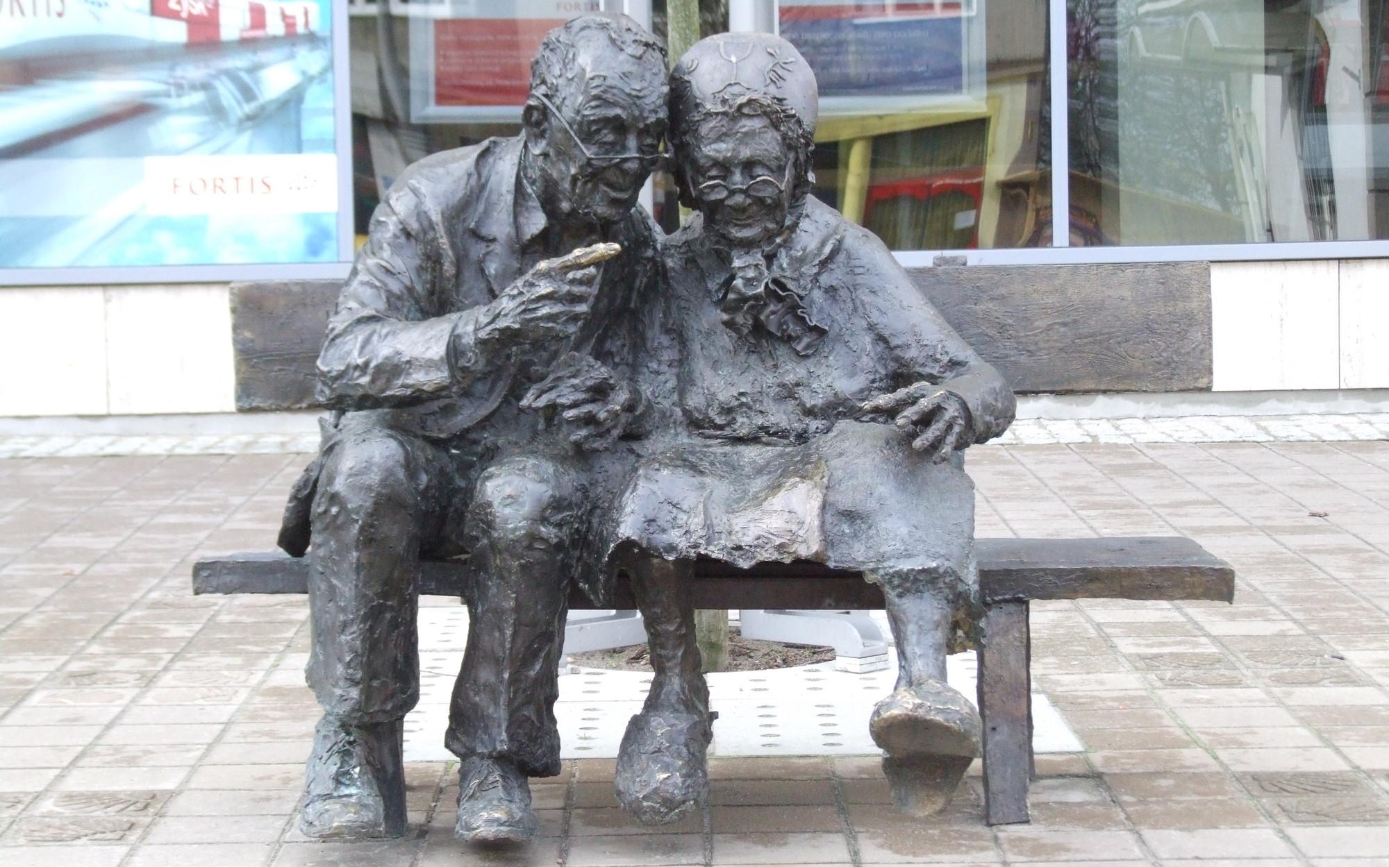 Bench of a Kashubian Couple
