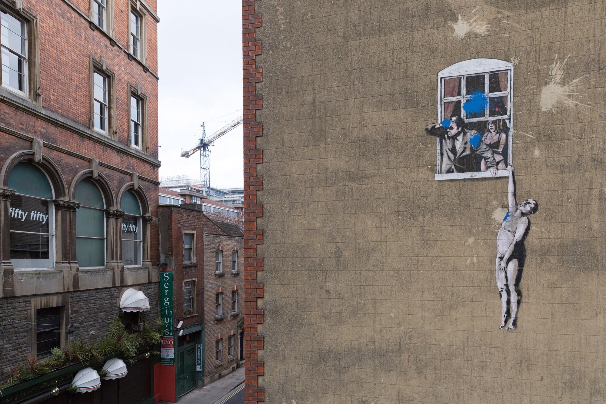 Searching for Banksy in Bristol