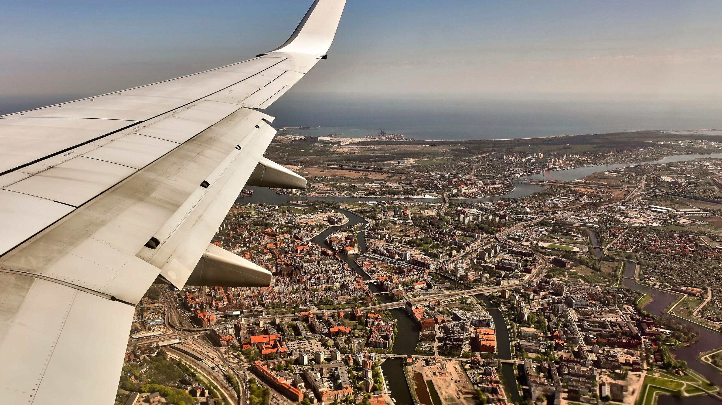 Arriving by Plane