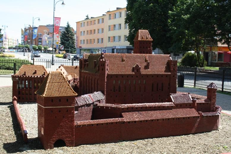 Model of Malbork Castle